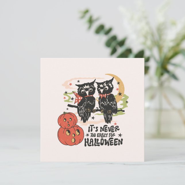 Det är aldrig för Tidigt för Halloween (Stående Fram)