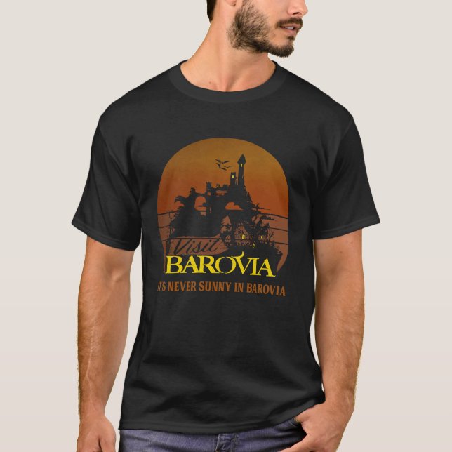 Det är aldrig soligt i Barovia T Shirt (Framsida)