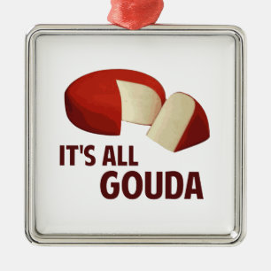 Det är all bra med Goudaost Julgransprydnad Metall