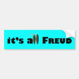 det är all Freud Bildekal