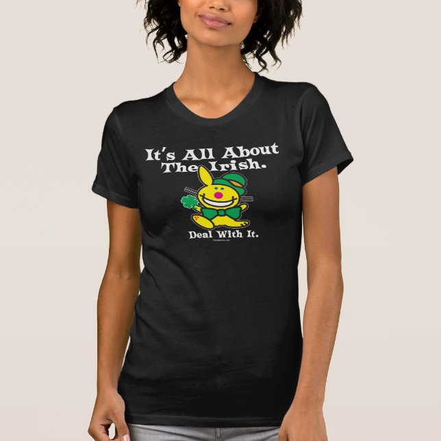 Det är All om det irländskt (grönt) T-shirt (Framsida)