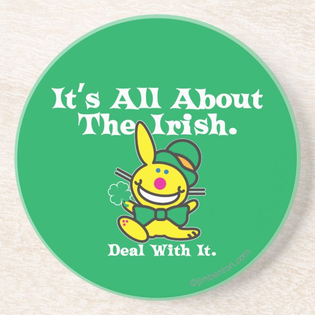 Det är All om det irländskt (grönt) Underlägg (Framsidan)