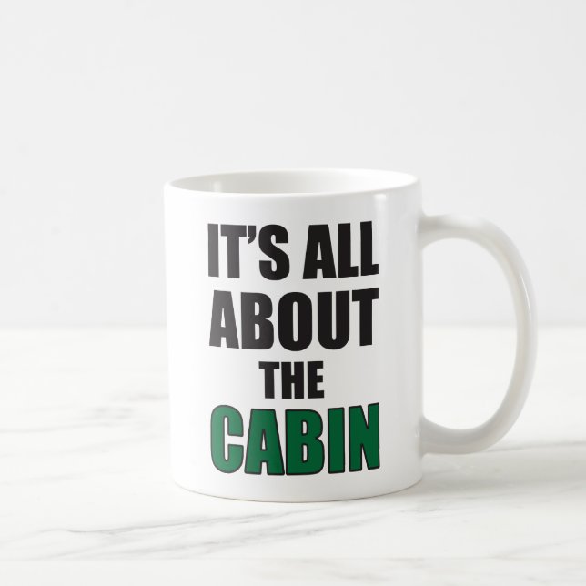 Det är All om kabinen Kaffemugg (Höger)