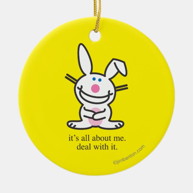 Det är All om mig Julgransprydnad Keramik (Framsidan)