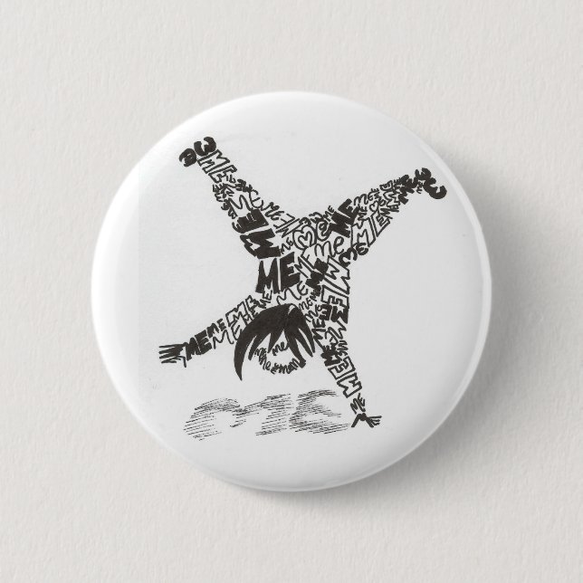 Det är All om mig! Knapp (Framsida)