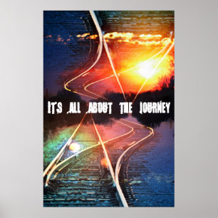 Det är all om resaaffischen poster