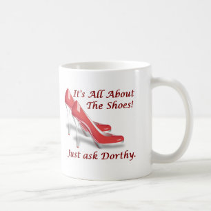 Det är all om skor kaffemugg