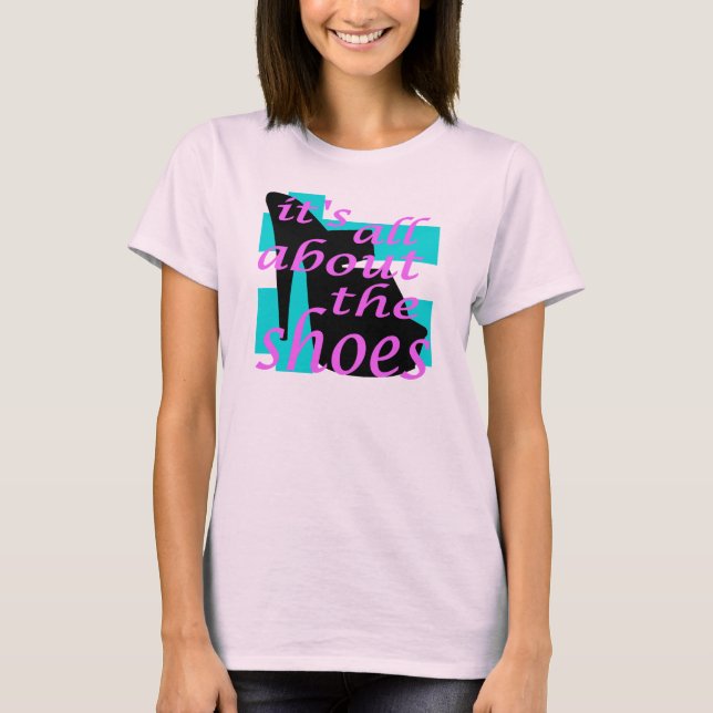 Det är All om skor Tröja (Framsida)