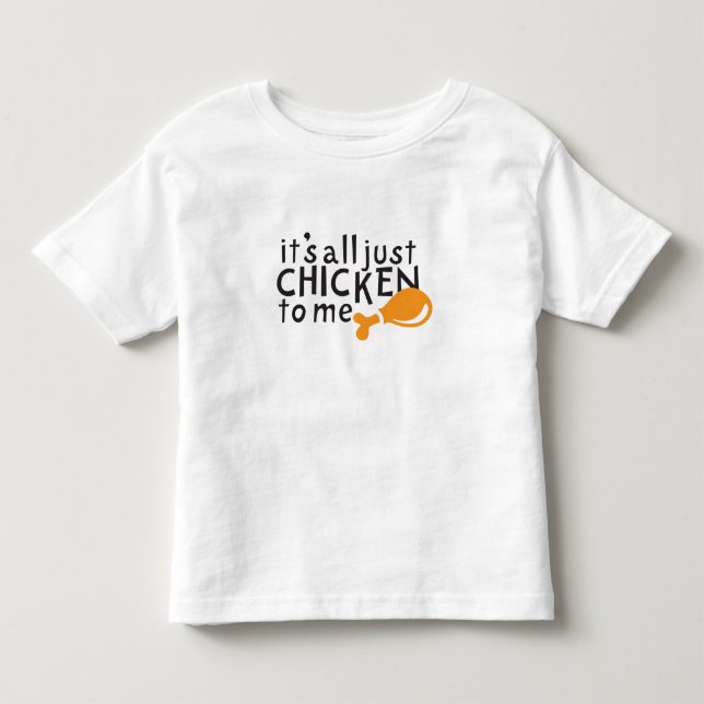 Det är all rättvis höna till mig! tee (Framsida)