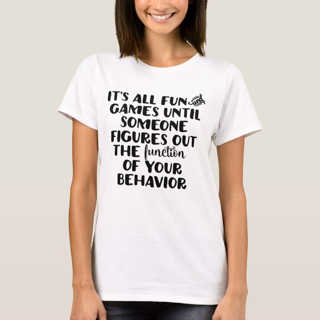 Det är all skojutslagsplats t-shirt (Framsida)