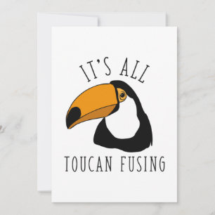 Det är all toucan-sammansmältning tack kort