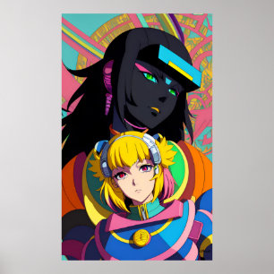 Det är allt anime numera poster