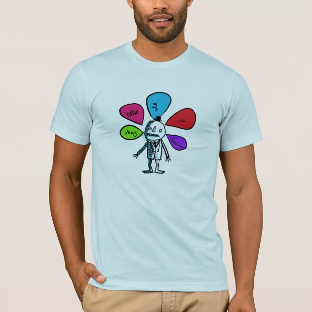 Det är allt en dröm t shirt (Framsida)