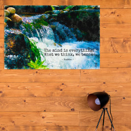 Det är allt, motivation, citat Wallart Poster