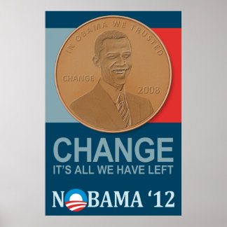 Det är allt vi har lämnat NOBAMA 12 poster