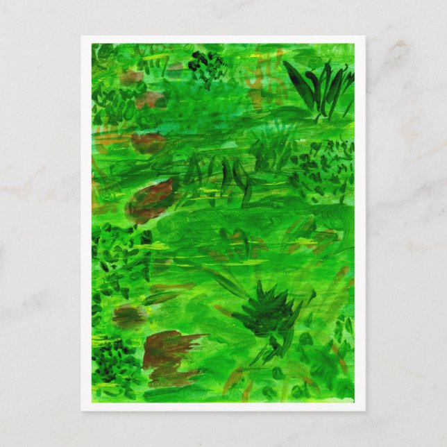 Det är allt vykort för grönt (Framsida)