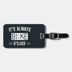 Det är alltid Bike O'Clock Bagagebricka
