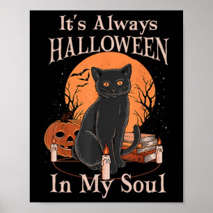Det är alltid Halloween i min sjungande pumpkin Ca Poster