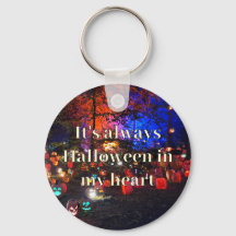 Det är alltid Halloween Pumpa Nyckelring