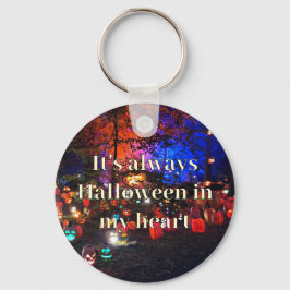 Det är alltid Halloween Pumpa Nyckelring