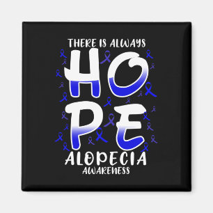 Det är alltid hopp. Medvetenhet om Alopeci Magnet