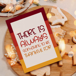 Det är alltid något att vara tacksam för julkort