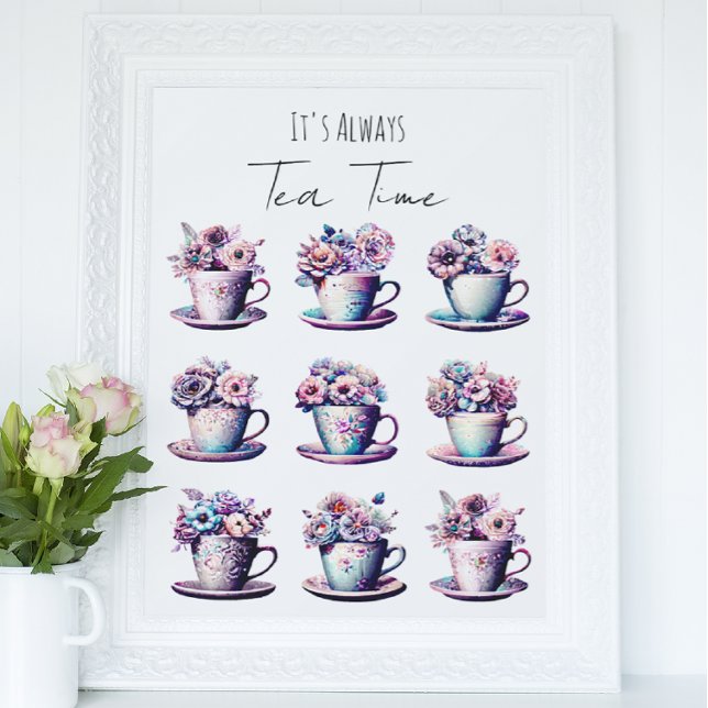 Det är alltid Tea Time Poster (Skapare uppladdad)