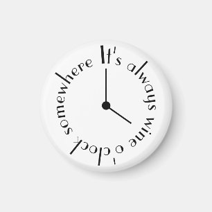 Det är alltid Vin O'Clock nånstans i Ansikte Magnet