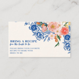 Det är Amore blomster Bröllopsdusch Dela ett recep Tilläggskort