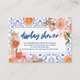 Det är Amore Bröllopsdusch Gåvor display dusch Tilläggskort