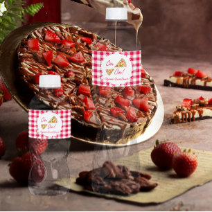 Det är Amore Bröllopsdusch Vattenflaskor Etikett