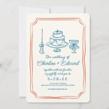 Det är Amore Funky Teckning Handwriter Bröllop