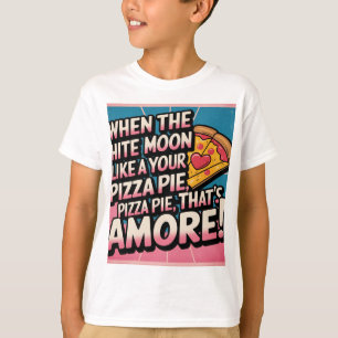"Det är Amore! Funny Retro Pizza Älskare Vintage T Shirt