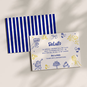 Det är Amore! Information om blått och Gult i Ital Tilläggskort