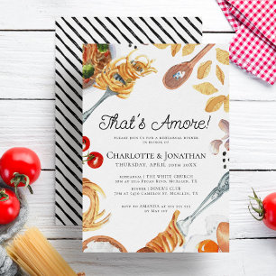 Det är Amore Italiensk manuskript repetition midda Inbjudningar