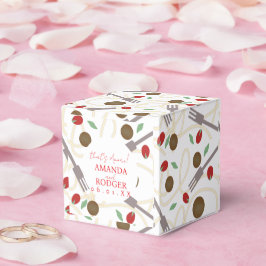 Det är Amore Italiensk Pasta Bröllop Presentaskar