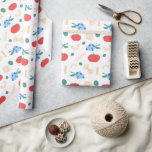 Det är Amore Pasta Party Möhippa Presentpapper<br><div class="desc">Fira Amore med det här fina och roligt pasta! Denna tryckning illustrerar olika pastaformer, t.ex. rigatoni, ravioli, penne, gård samt stiliserade druvor, oliver och tomater. Perfekt för en möhippa- eller babydusch med ett italienskt tema eller ett målbröllop! Gör en underbar komplimang till en milstolpe på födelsedagen med en matlagning eller...</div>