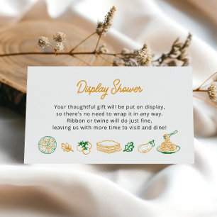 Det är Amore Rustic Italy Visning Shower Tilläggskort