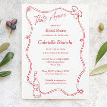 Det är Amore Whimsical Hand plockade Chic Italiens