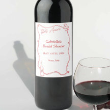 Det är Amore Whimsical Hand plockade Chic Italiens