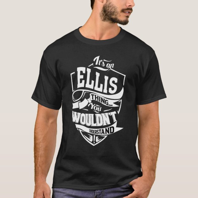 Det är An Ellis Sak T Shirt (Framsida)