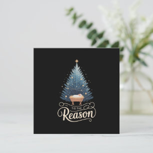Det Är Anledningen Kristna Religiösa Jul Bibel Julkort