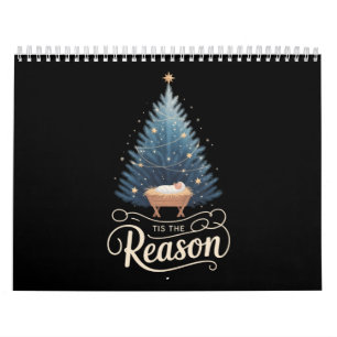 Det Är Anledningen Kristna Religiösa Jul Bibel Kalender