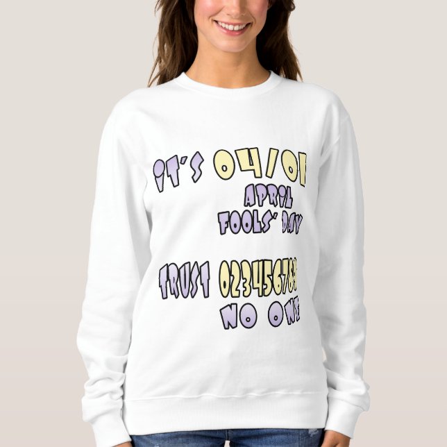 Det är aprilskolendagen t shirt (Framsida)