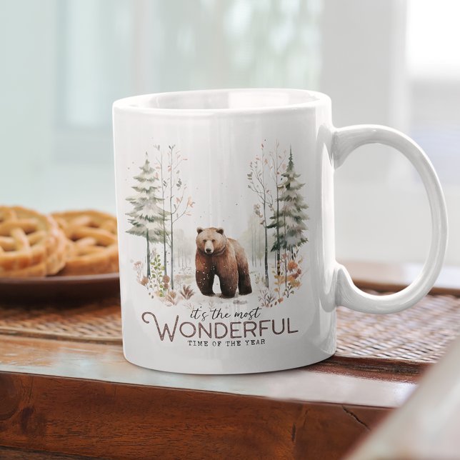 Det är årets mest underbara tid, Bear Kaffemugg (Skapare uppladdad)