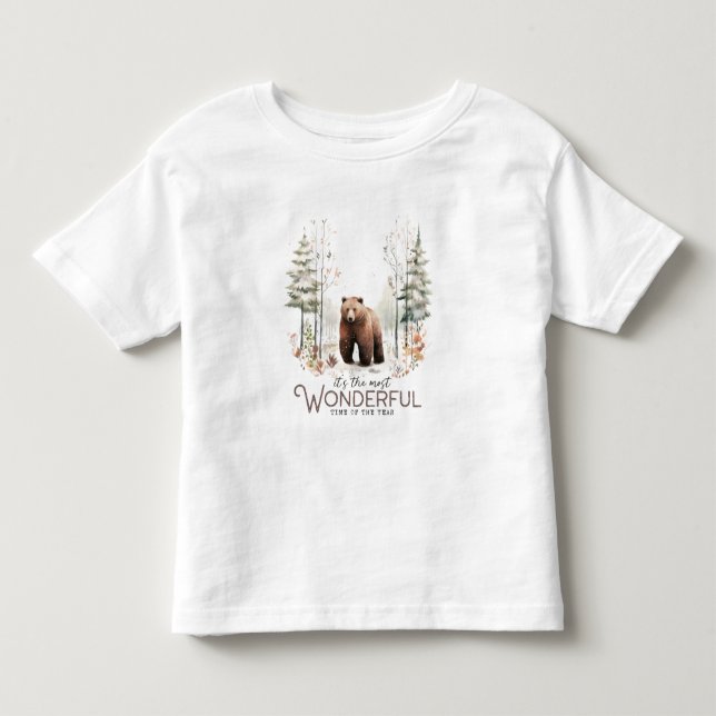 Det är årets mest underbara tid, Bear T Shirt (Framsida)