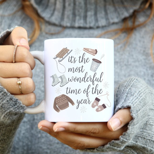 Det är årets mest underbara tid kaffemugg (Skapare uppladdad)