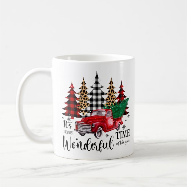 Det är årets mest underbara tid kaffemugg (Vänster)