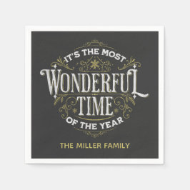 Det är årets mest underbara tid pappersservett