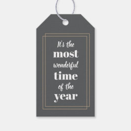Det är årets mest underbara tid presentetikett
